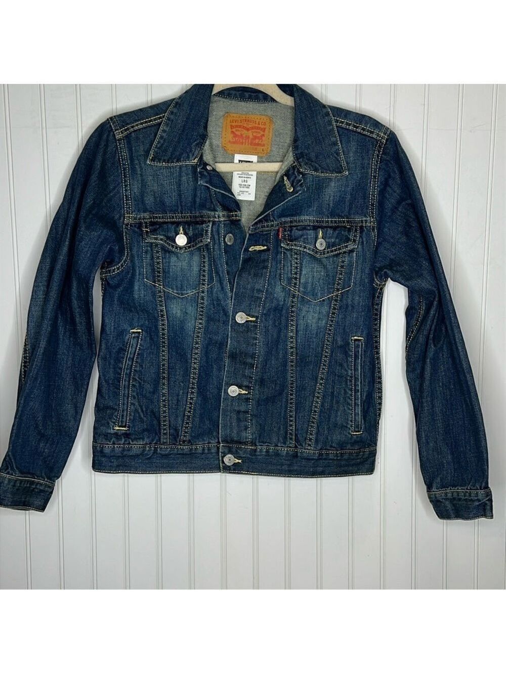 Levi’s Denim Girls Jacket Size Large 12-13 years
